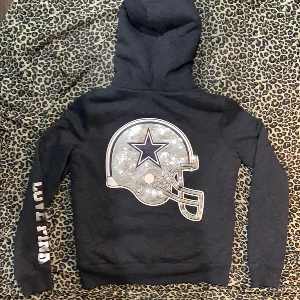 RARE PINK Victoria's Secret Dallas Cowboys Hoodie